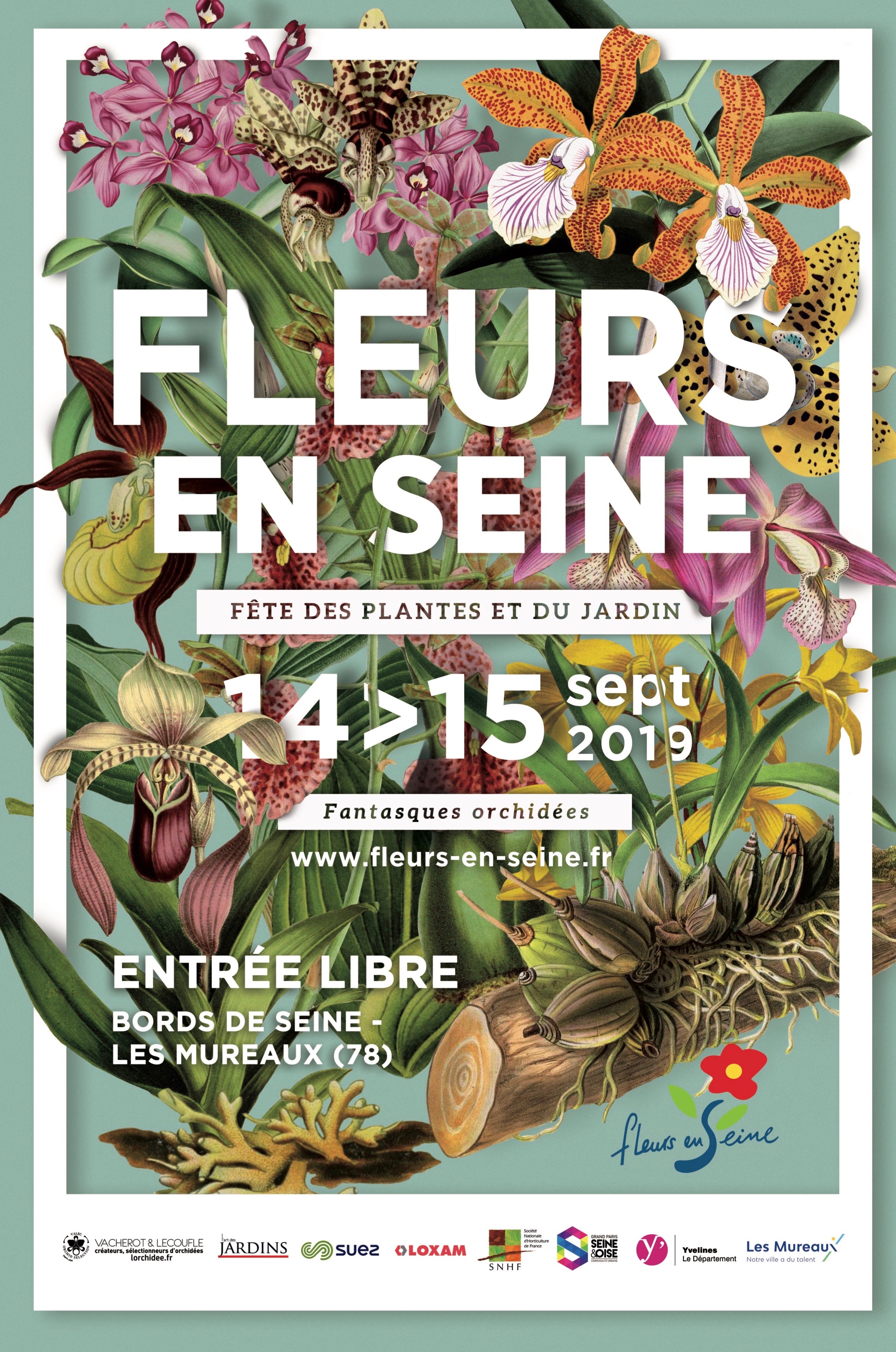 16ème édition de Fleurs en Seine du 14 au 15 septembre 2019