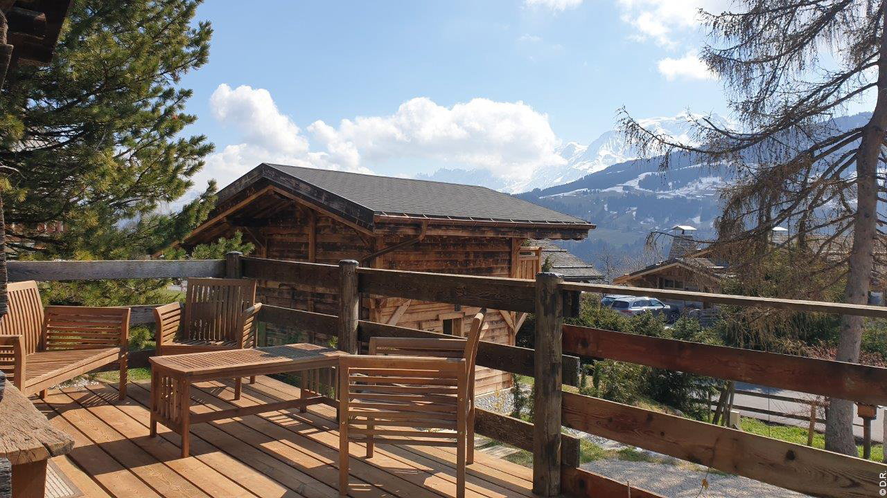 Barmadza : Un séjour dans un mazot face à la chaîne du Mont-Blanc…